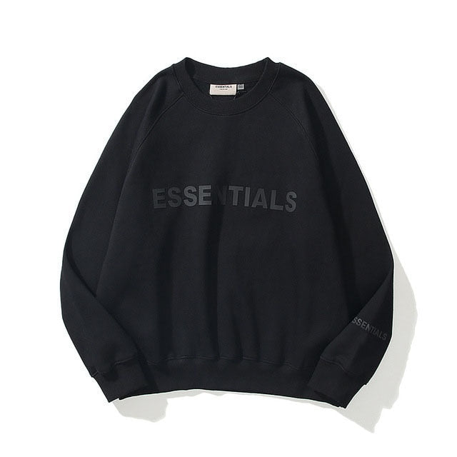 Essentials Sweatshirt Reflective Letter Printed - Jaazi International