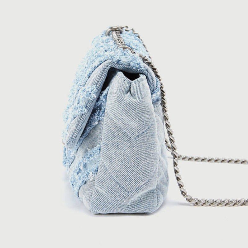 Denim Chain Bag - Jaazi Intl