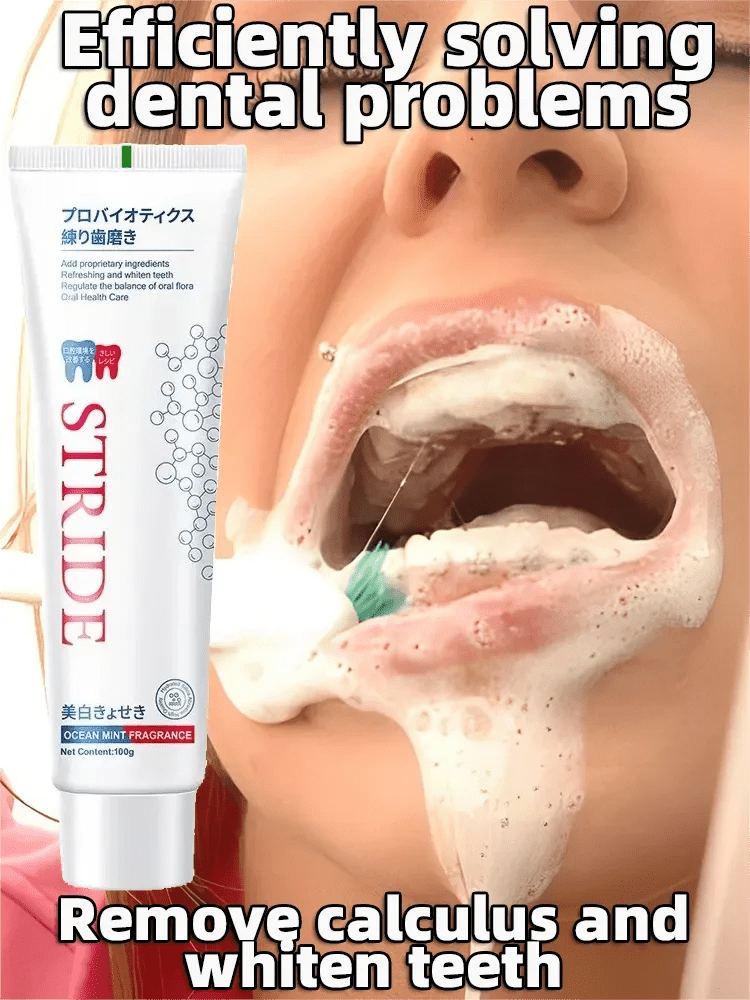 Dental Calculus Remover Whitening Teeth Toothpaste Brightening Preventing Periodontitis Removal Bad Breath Dental Cleansing Care - Jaazi Intl