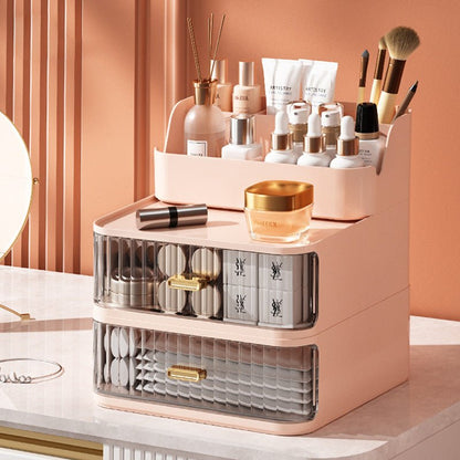 Desktop Drawer Cosmetics Storage Box - Jaazi Intl