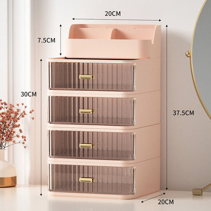 Desktop Drawer Cosmetics Storage Box - Jaazi Intl