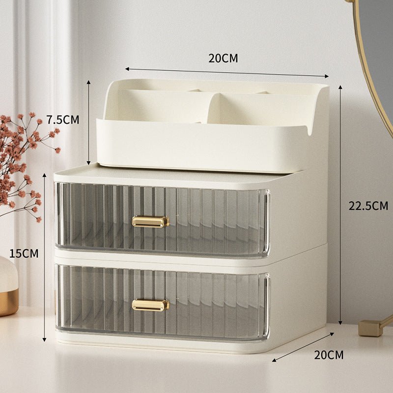 Desktop Drawer Cosmetics Storage Box - Jaazi Intl