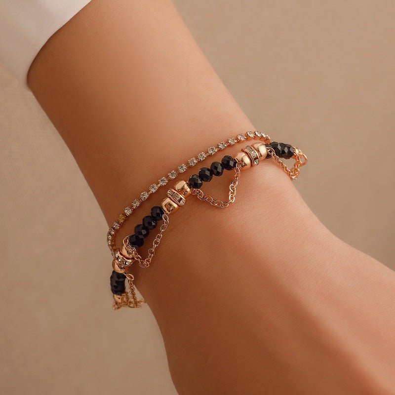 Diamond Tassel Bracelet - Jaazi Intl