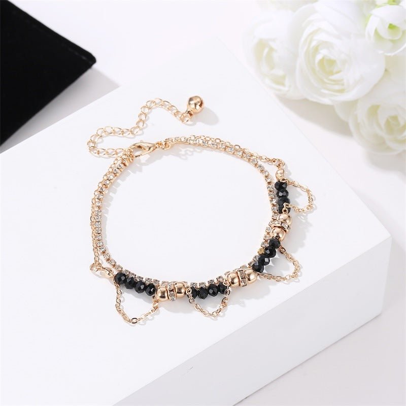 Diamond Tassel Bracelet - Jaazi Intl