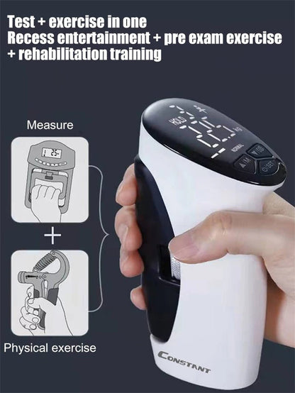 Digital Electric Hand Gripper Hand Dynamometer Counting Gripper Hand Grips Strengthener Measurement Meter Auto Capturing Power Good Way To Keep Fitness - Jaazi Intl