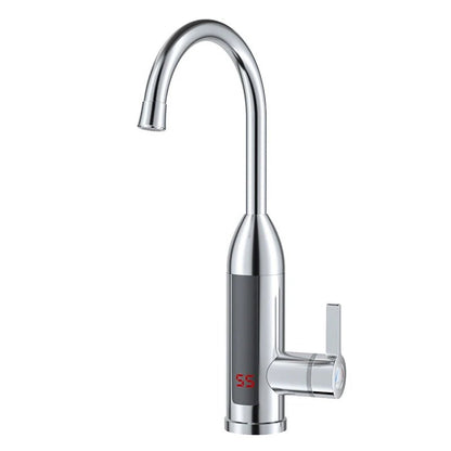 DMWD Electric Kitchen Instant Heating Faucet Heater Hot Cold Dual - use Tankless Water Quickly Heating Tap Shower With LED Display - Jaazi Intl