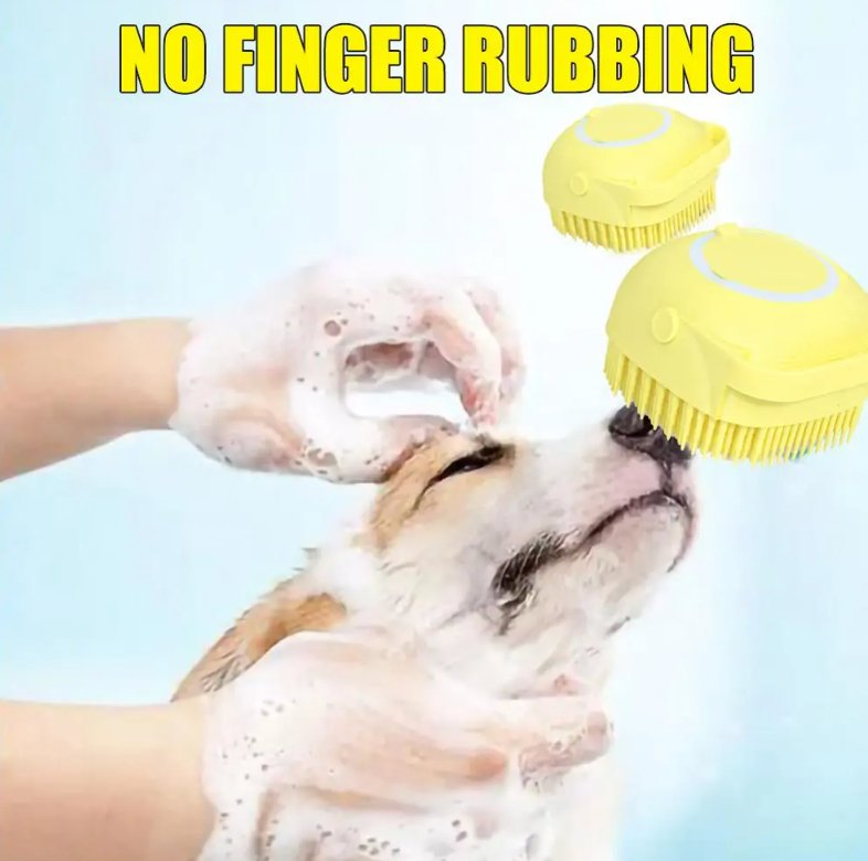 Dog Bath Brush - Jaazi Intl