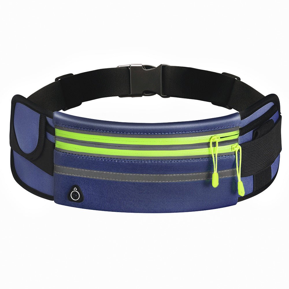 Double Zippers Waist Bags Waterproof Sports Running Fanny Pack - Jaazi Intl