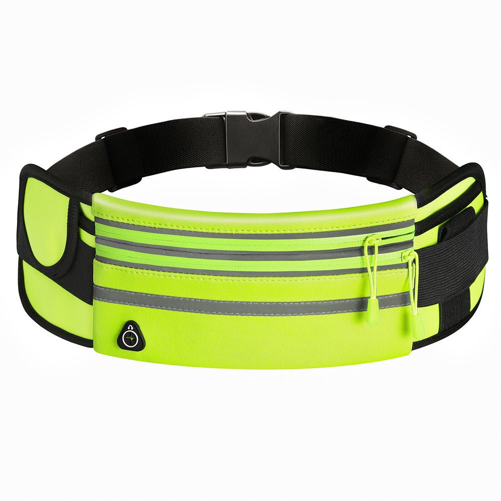 Double Zippers Waist Bags Waterproof Sports Running Fanny Pack - Jaazi Intl