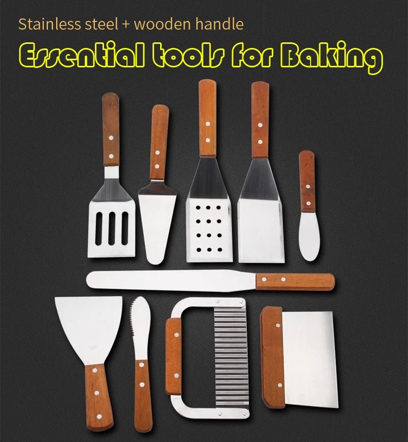 Dough cutter / Spatula / Potato knife / Steak Shovel / Salad scraper chopper Pizza / BBQ / Baking Tools / kitchen tools - Jaazi Intl