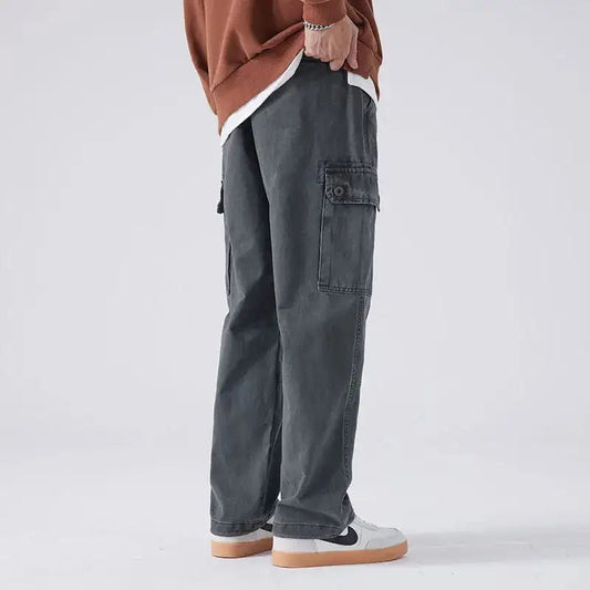 Drawstring Cargo Pants - Jaazi Intl