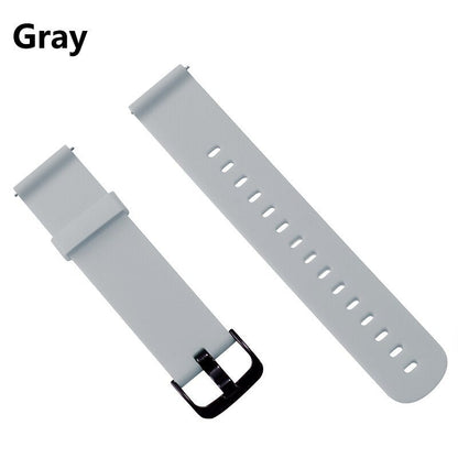 Duoteng 20mm Silicone Strap For Xiaomi Huami Amazfit Bip Smart band Bracelet for Amazfit Bip Strap Replacement Belt Accessories - Jaazi International