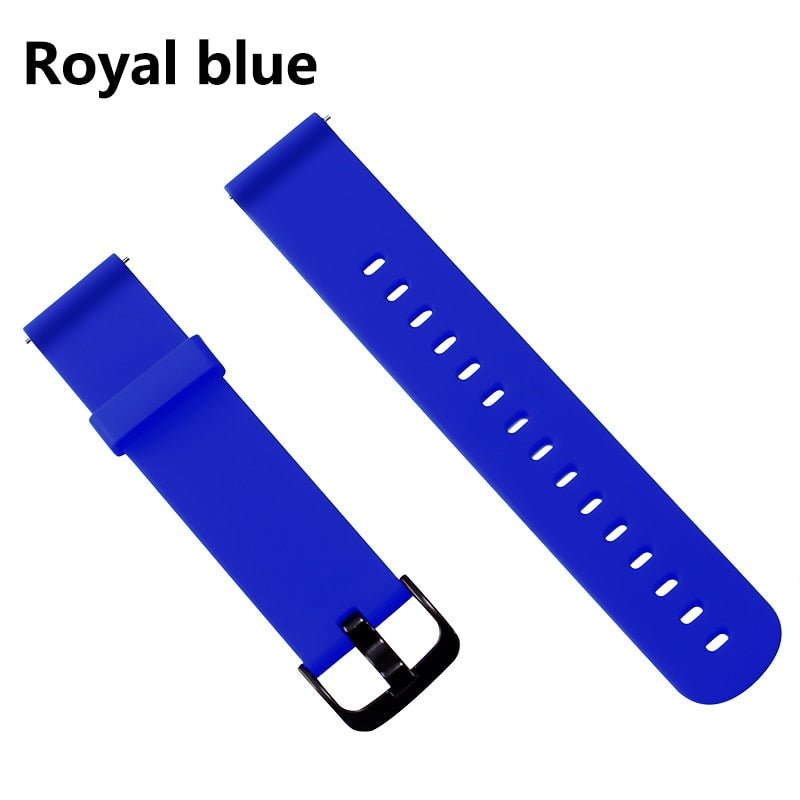 Duoteng 20mm Silicone Strap For Xiaomi Huami Amazfit Bip Smart band Bracelet for Amazfit Bip Strap Replacement Belt Accessories - Jaazi International