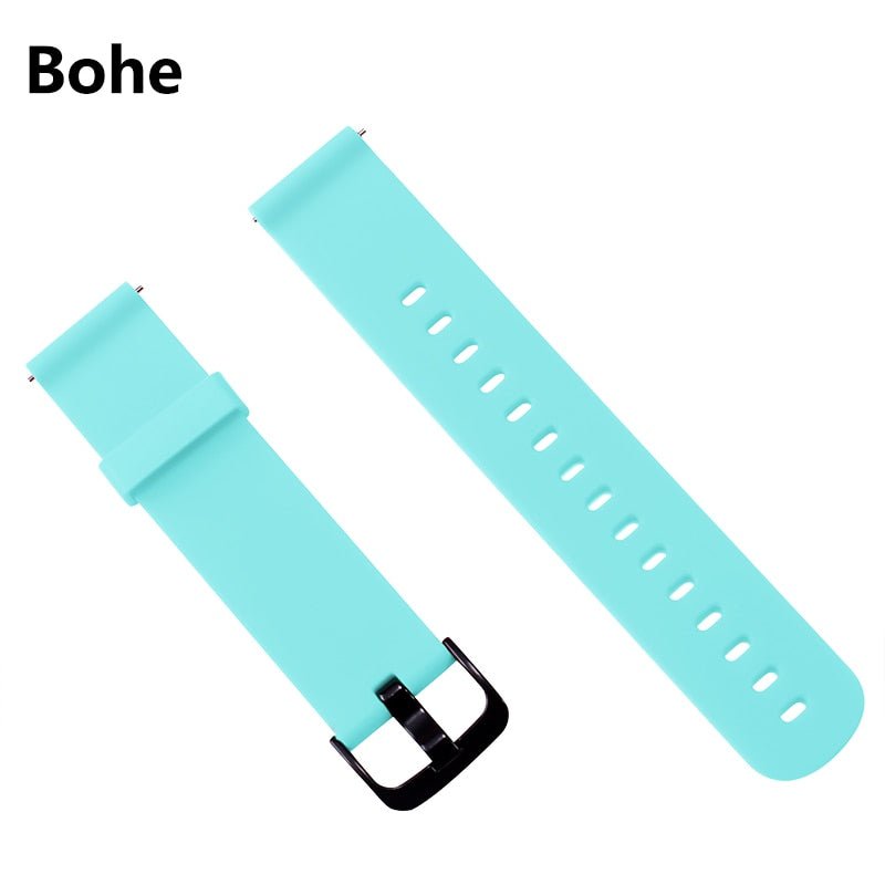 Duoteng 20mm Silicone Strap For Xiaomi Huami Amazfit Bip Smart band Bracelet for Amazfit Bip Strap Replacement Belt Accessories - Jaazi International