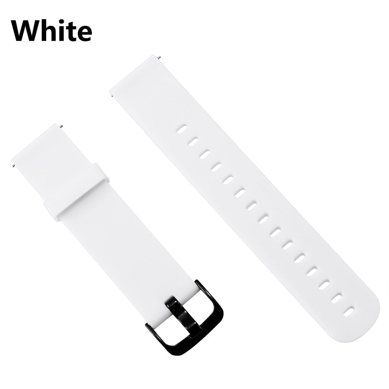 Duoteng 20mm Silicone Strap For Xiaomi Huami Amazfit Bip Smart band Bracelet for Amazfit Bip Strap Replacement Belt Accessories - Jaazi International