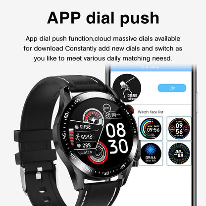 E1 - 2 Smart Watch Men Bluetooth Call Custom Dial Full Touch Screen Waterproof Smartwatch For Android IOS Sports Fitness Tracker - Jaazi International