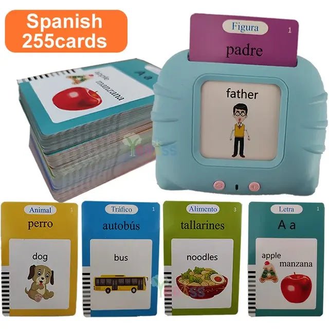 Educational Learning Talking Flash Cards - Jaazi Intl