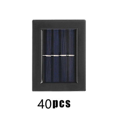 Solar Outdoor Garden Fence Decorative Wall Light