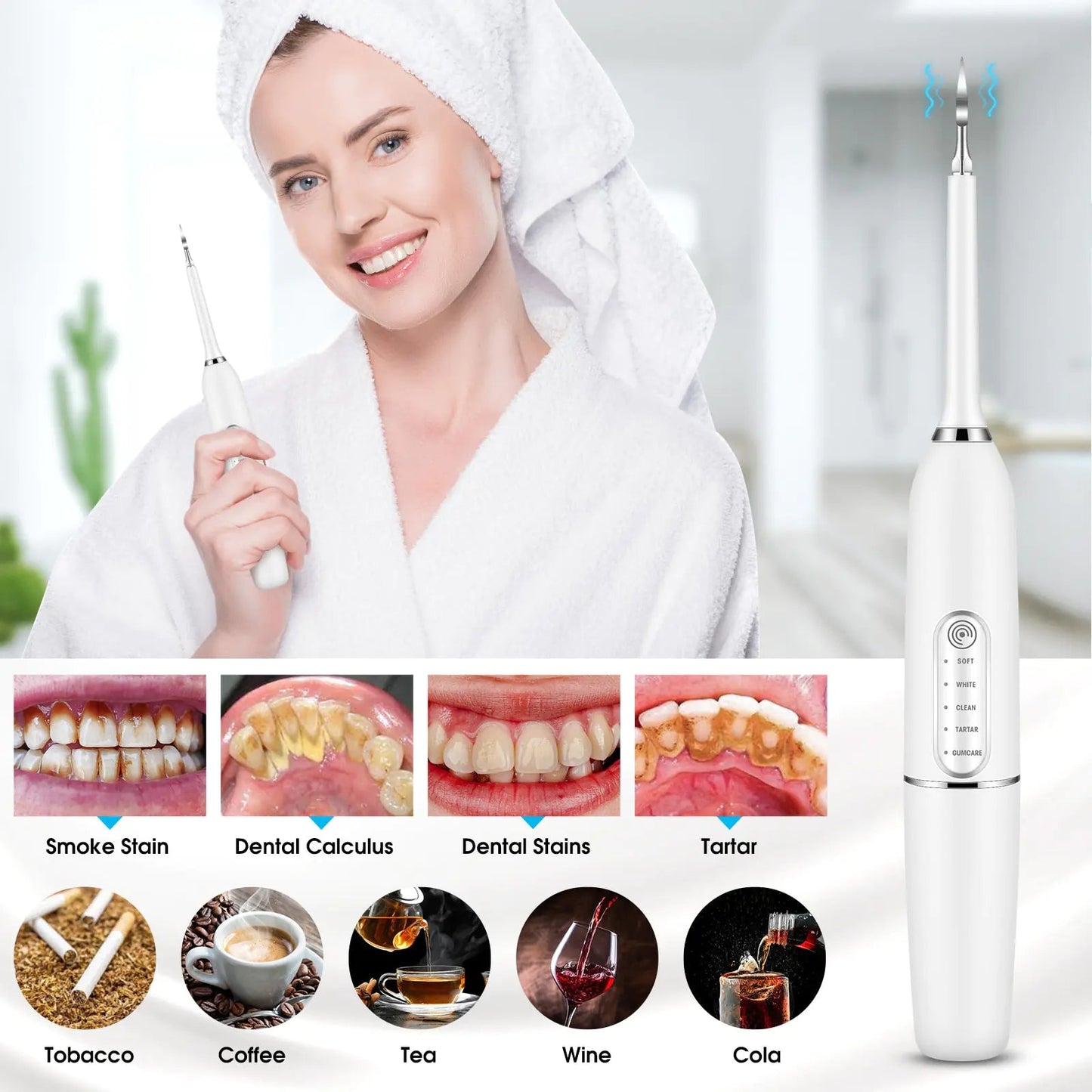 Electric Dental Calculus Remover - Jaazi International