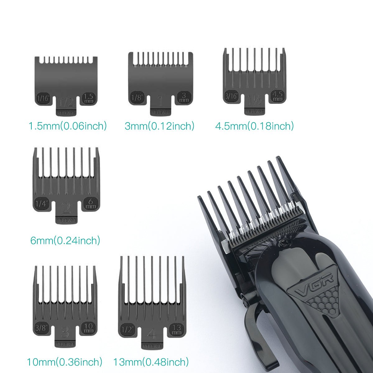 Electric Hair Clipper Fine Adjustment Gradual Change Electric Hair Salon Usb Rechargeable Household Electric Hair Clipper - Jaazi International