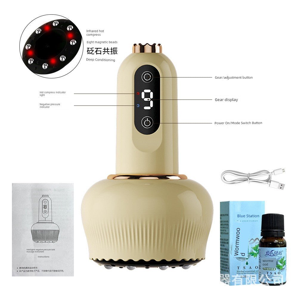 Electric Intelligent All - in - One Physiotherapy Beauty Salon Cupping Device - Jaazi International