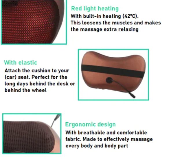 Electric Massager Pillow - Jaazi International