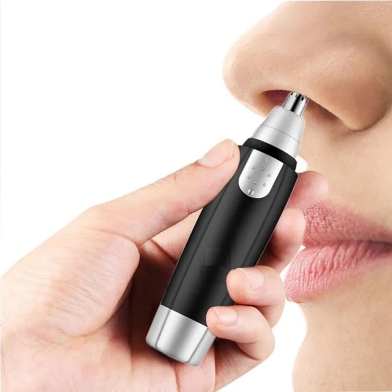 Electric Nose Hair Trimmer Men Women Ear Razor Removal Shaving Tool Face Care（Not Including Battery） - Jaazi International