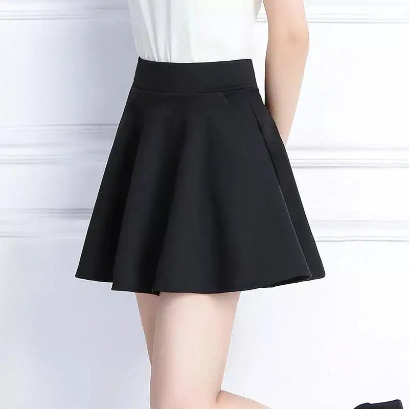 Elegant Skirt with Pockets - Jaazi International