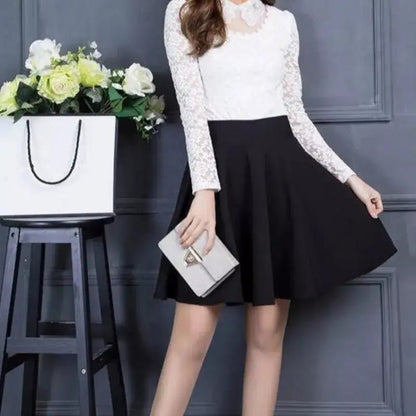 Elegant Skirt with Pockets - Jaazi International