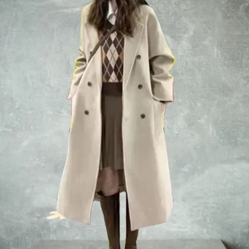 Elegant Trench Coat for Winter - Jaazi International