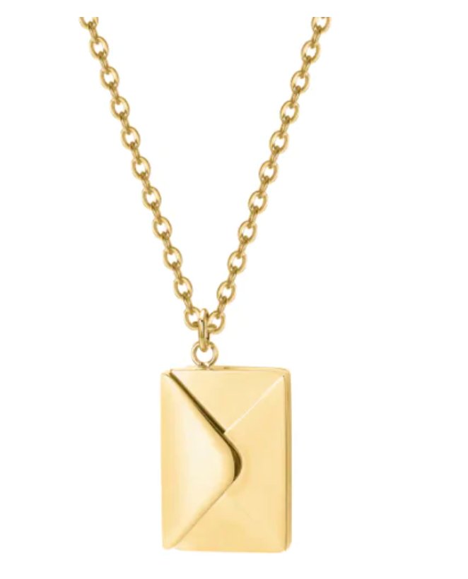 Envelope Personalized Necklace - Jaazi International