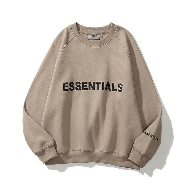 Essentials Sweatshirt Reflective Letter Printed - Jaazi International