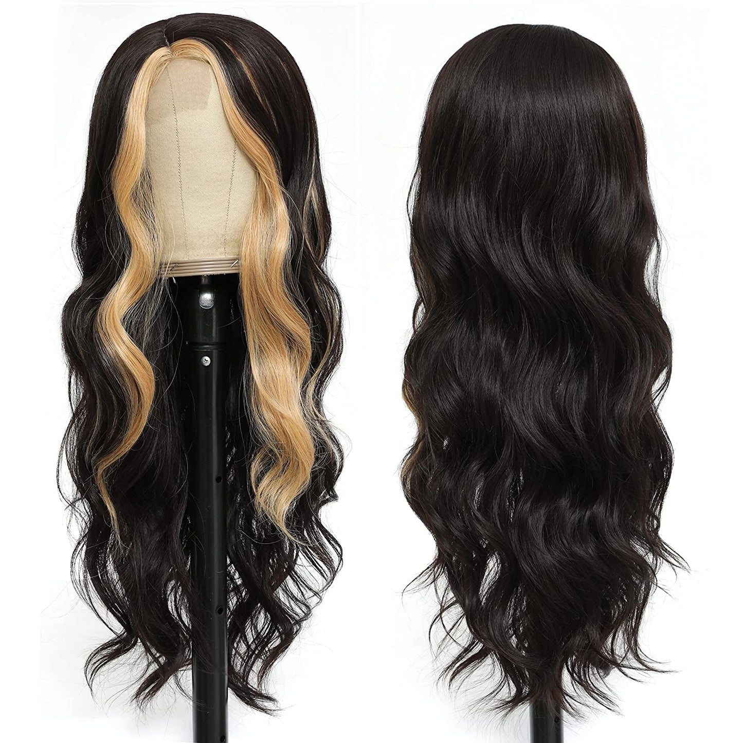 European and American Wigs With Long Curly Hair, Women's Front Lace Wigs, High - Temperature Silk Wigs, and Headsets - Jaazi International