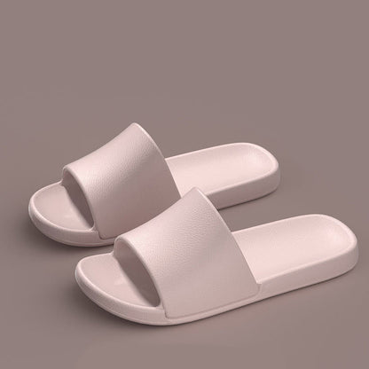 EVA Home Slippers For Couple Indoors And Outdoors Non - slip Soft - Soled Bathroom Bathing Slippers Women Men House Shoes - Jaazi International