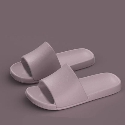 EVA Home Slippers For Couple Indoors And Outdoors Non - slip Soft - Soled Bathroom Bathing Slippers Women Men House Shoes - Jaazi International