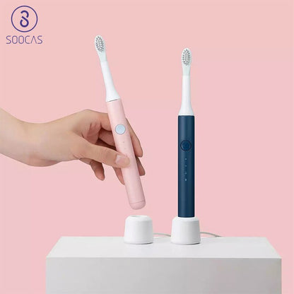 EX3 Electric Toothbrush Sonic Rechargeable Timer Adult Teeth Brush Automatic Deep Clean Ipx7 Waterproof Toothbrush - Jaazi International