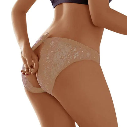 Exotic Lace Open Croch Panties - Jaazi International