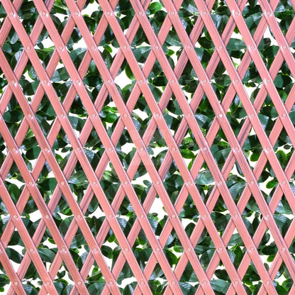 Expandable Faux English Laurel Trellis Privacy Fence (Variable Size) UV Resistant - Jaazi International