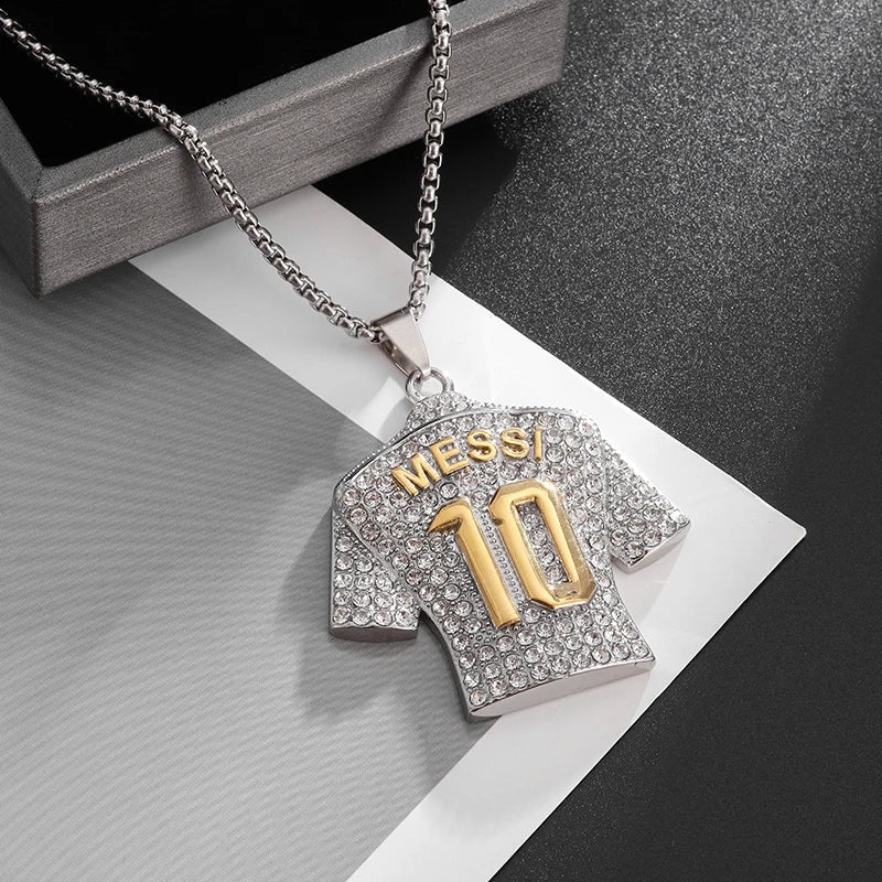 Exquisite Shiny Cross Square Crystal Zirconia Pendant Necklace for Women Men Fashion Hip Hop Party Luxury Jewelry Christmas Gift - Jaazi International