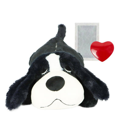 Pet Comfort Dog Anxiety Accompany Sleep Simulation Heartbeat Plush Toy