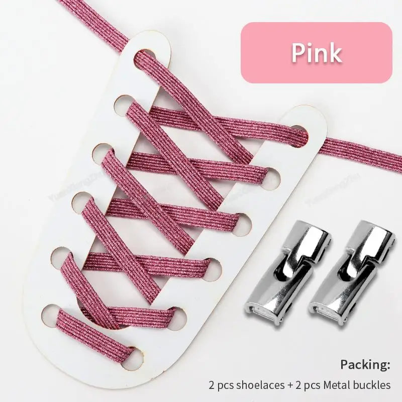 LACED LINK "CROSS LOCK" Pink