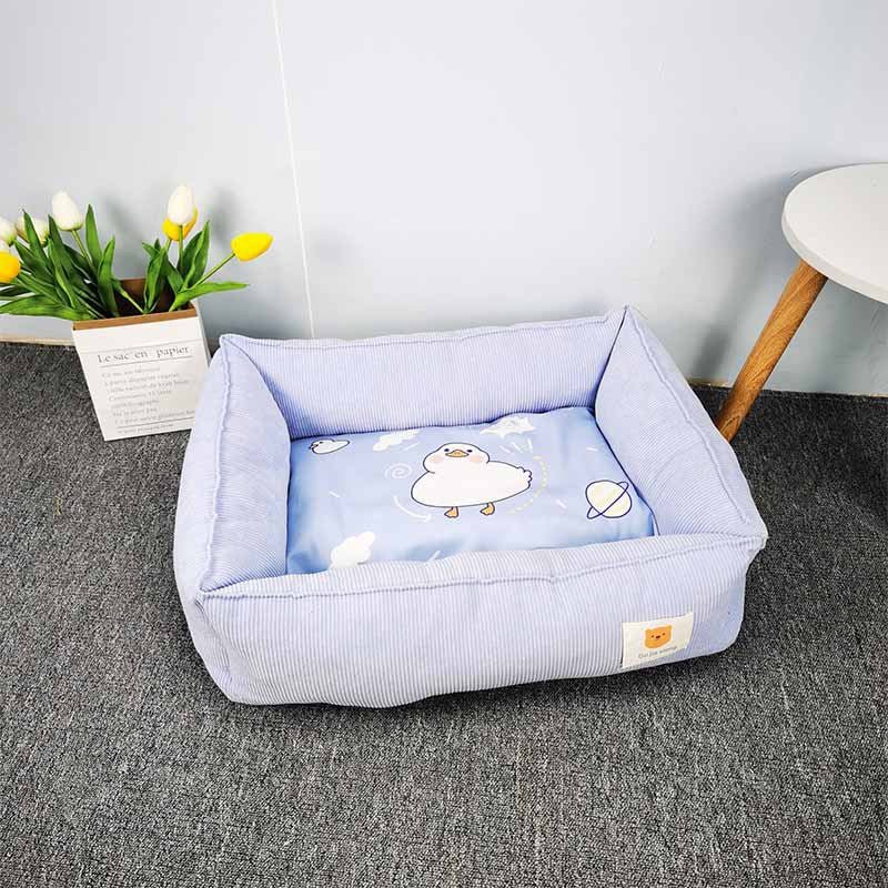 Fabric Craft Printing Square Warm Pet Bed - Jaazi International