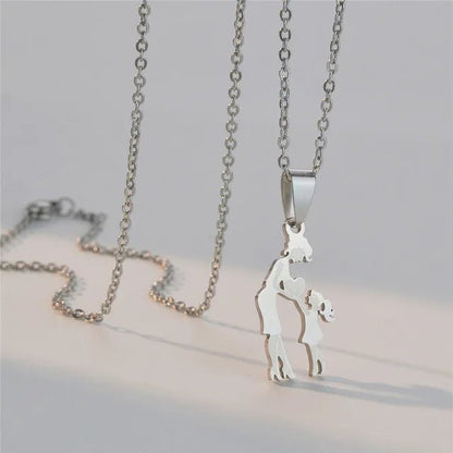 Family Silver Necklaces - Jaazi International