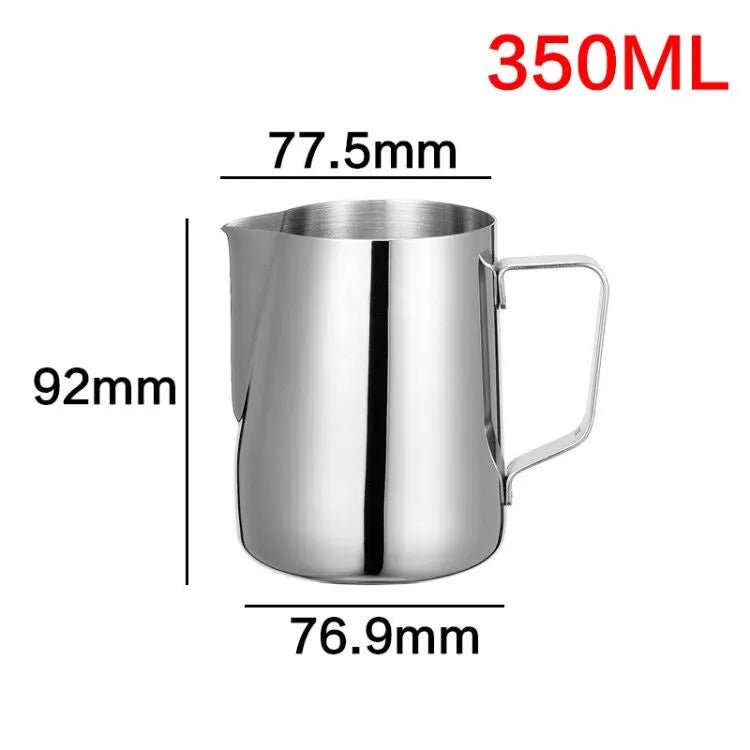 Fantastic Kitchen Stainless Steel Milk frothing jug Espresso Coffee Pitcher Barista Craft Coffee Latte Milk Frothing Jug Pitcher - Jaazi International