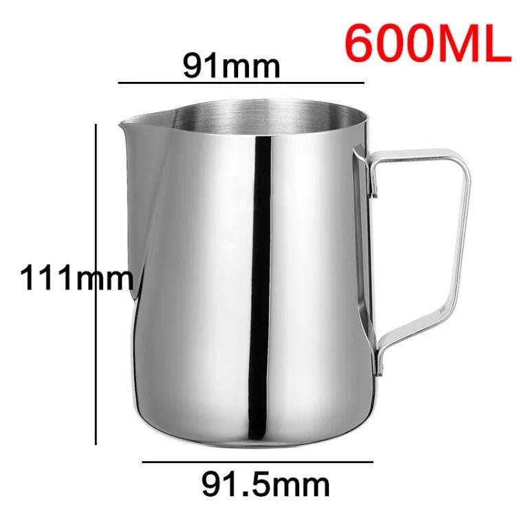 Fantastic Kitchen Stainless Steel Milk frothing jug Espresso Coffee Pitcher Barista Craft Coffee Latte Milk Frothing Jug Pitcher - Jaazi International