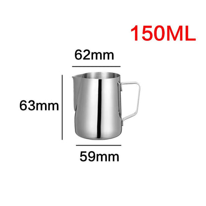 Fantastic Kitchen Stainless Steel Milk frothing jug Espresso Coffee Pitcher Barista Craft Coffee Latte Milk Frothing Jug Pitcher - Jaazi International