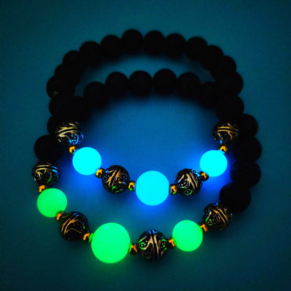 Fashion Jewelry Woman Luminous Beaded Bracelet - Jaazi International