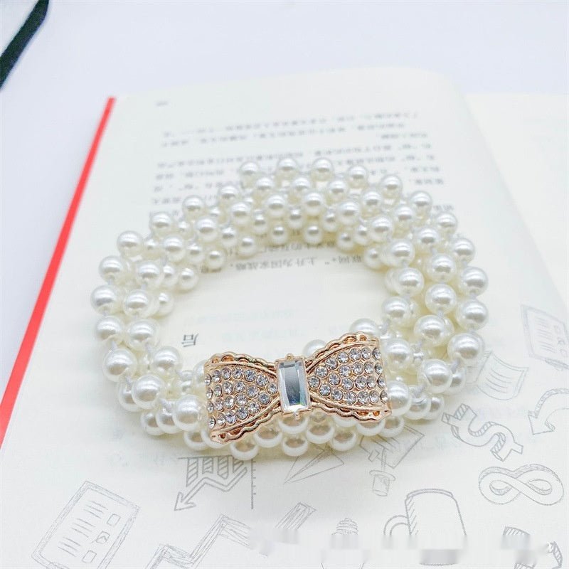 Fashion Jewelry Women's White Pearl Waist Chain Decoration - Jaazi International