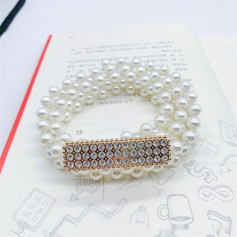 Fashion Jewelry Women's White Pearl Waist Chain Decoration - Jaazi International