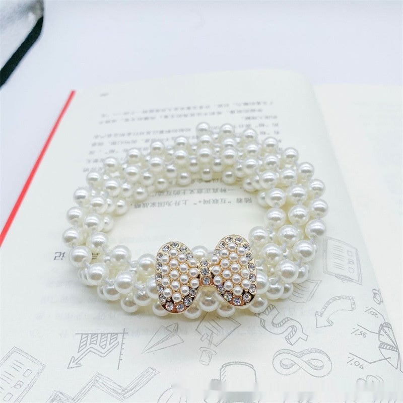 Fashion Jewelry Women's White Pearl Waist Chain Decoration - Jaazi International